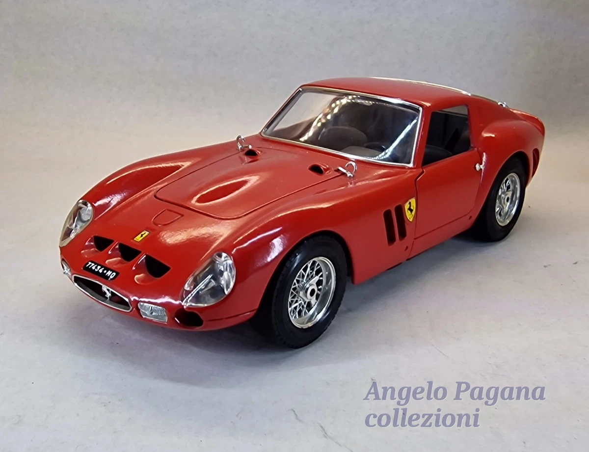 modellino auto 1 18 ferrari 250 gto del 1962 della burago