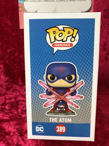Justice League The Atom WC21 #389 - New Funko POP! vinyl Figure (RS) - Foto 4 di 6