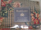 Ralph Lauren Catherine NOS Full Flat Sheet-The Polo Sheet 100%Cotton RARE