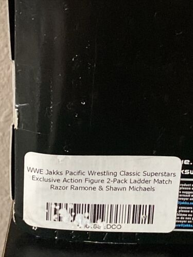 JAKKS PACIFIC CLASSIC MICHAELS/RAMON 2 PACK! RINGSIDE EXCLUSIVE LADDER MATCH WWE - Picture 17 of 17