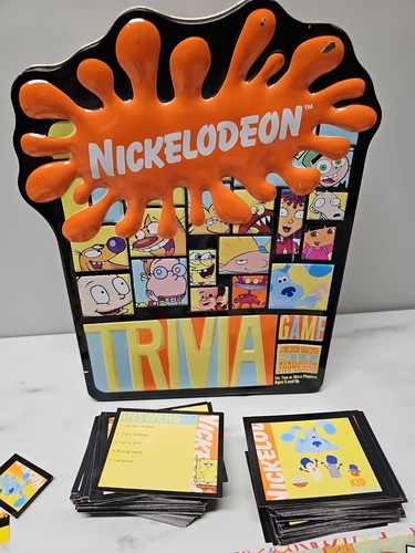 NICKELODEON QUIZSPIEL 2002 SAMMLERSTÜCK - UNVOLLSTÄNDIG FÜR ERSATZTEILE - Bild 2 von 7