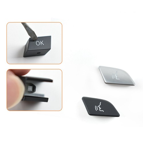 Steering Wheel Control Switch Button Cover Repair Kit for Benz 2013-2015 X166 GL - Picture 4 of 4