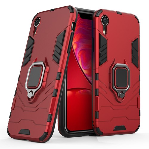 iPhone 14 13 12 11 8 7 XR Heavy Duty Slim Shockproof Case Satnd Military Bumper - Picture 14 of 15