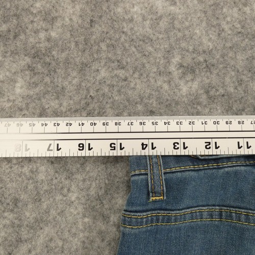 Levi's 502 Shorts Youth 16 Reg (28) Stretch Taper Denim Med Wash Fade 9" Inseam - Picture 11 of 12