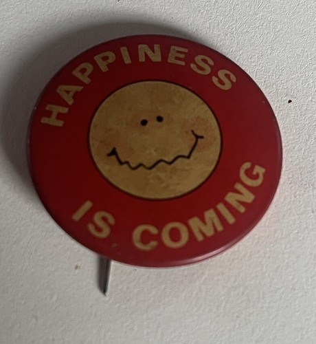 Spilla con bottoni vintage Happiness Is Coming