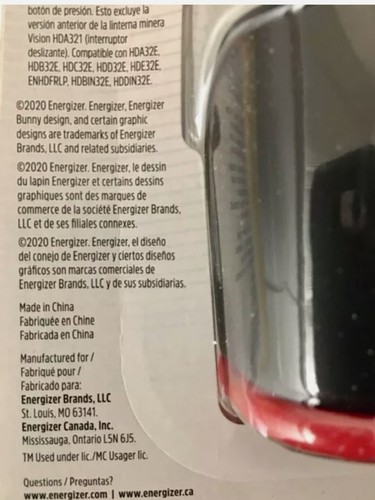 Energizer Hands Free Area Hanging Headlamp Lantern Carrying Case - Picture 9 of 10