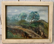 Héloïse Rolland Landscape Berry Razès Rennes-le-Château Aude Painter of Issoudun