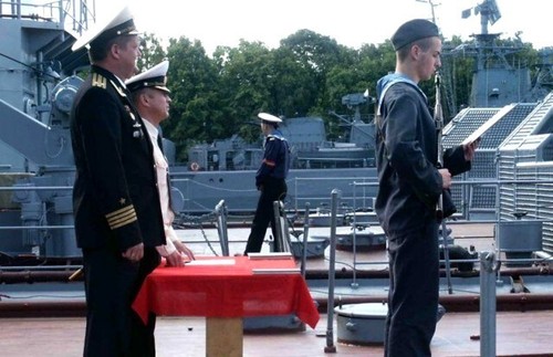 1991 Original Navy/Submarine Service Fatigue Uniform with Collar/USSR-Russia - Picture 9 of 13