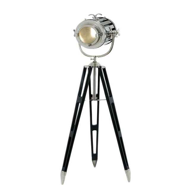 Hollywood Studio 6 Feet Director S Spotlight Black Tripod Floor Lamp