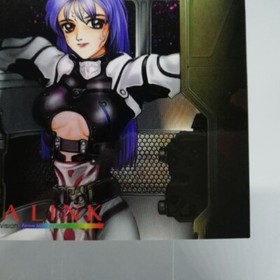 028 Ria del Michena Mebius Link Card Collection Retlo GAME Japan Sega Saturn