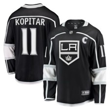 Los Angeles Kings Anze Kopitar #11 Fanatics Branded Black NHL Breakaway Jersey