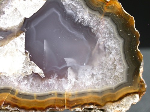AGATE POLIE - BAUMHOLDER, RHÉNANIE - ALLEMAGNE - 7 x 4,8 cm - 117 g - Imagen 3 de 4