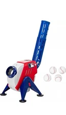 Pitching Machine. Franklin Sports Kids MLB Power Pitcher.Adjust Speed. Softballs