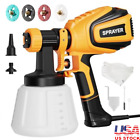 700W Hvlp Paint Sprayer W/ 4 Nozzles 3 Patterns Easy Cleaning Blowing Joint New