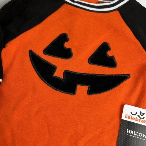Manera de Celebrar Halloween Calabaza Bebé Mameluco 0/3 Meses Body Traje Naranja Nuevo - Imagen 3 de 12