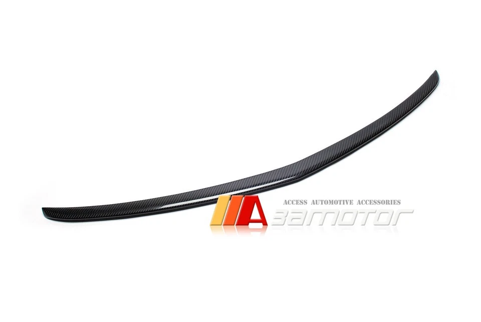 Carbon Fiber Rear Trunk Spoiler fits 2010-2016 Mercedes W207 C207 E-Class Coupe - Image 3 of 4
