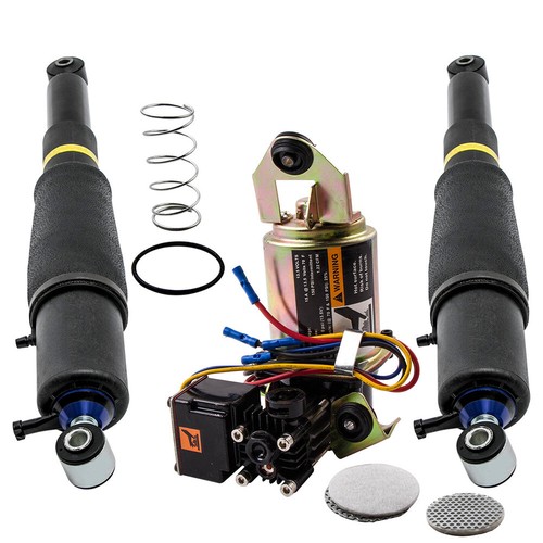 Rear Suspension Air Shock & Compressor Kit Fit for Chevrolet Tahoe Z55