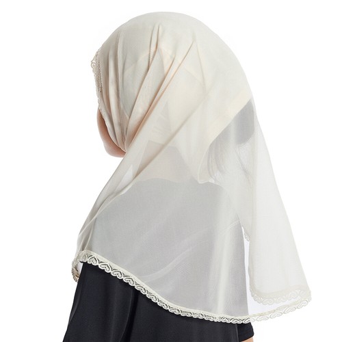 Children Girls Kids Hijab One Piece Amira Turban Shawls Headwrap Islamic Scarves - Picture 13 of 68