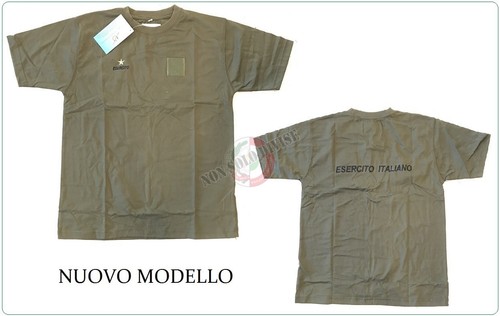 T-Shirt camiseta Verde OD EI Ejército Italiano Modelo Estrella Art. t acero - Imagen 6 de 6
