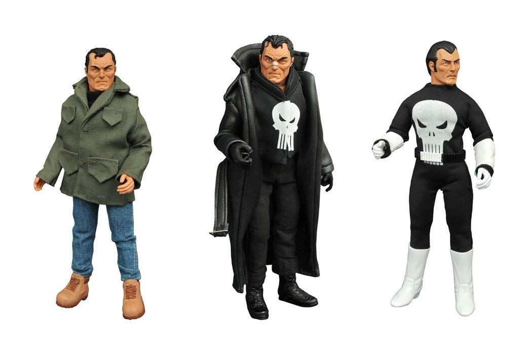 Marvel COMICS Castigador Retro Set Figuras De Acción De 8 pulgadas Marvel COMICS Castigador Retro Set Figuras De Acción De 8 pulgadas