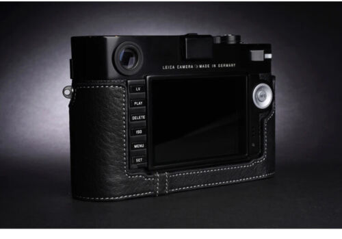 Borsa mezza custodia in vera pelle per Leica M, M240, M240-P, M-E(240) M262, M-M Typ246 - Foto 12 di 28