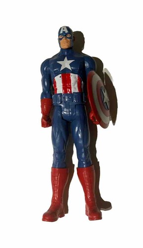 Captain America Marvel Titan Hero Series 2013 Action Figure Toy 12in - Picture 2 of 3