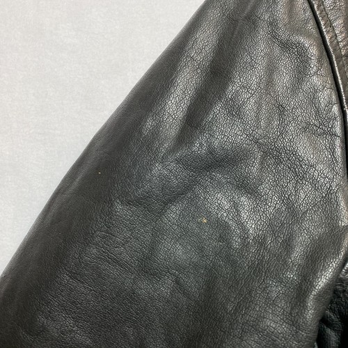 Vintage First Echtleder Motorrad Jacke Herren 40 - L schwarz Fahrer Grunge - Bild 8 von 19