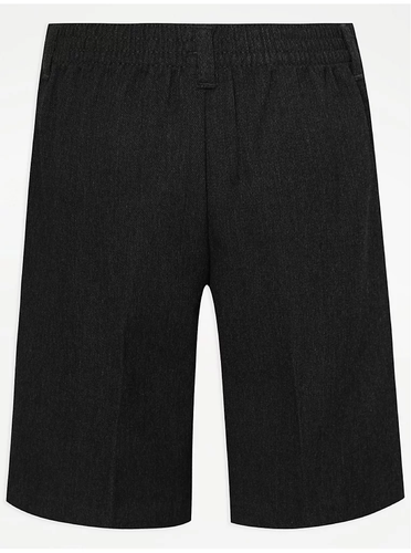 BOYS 2 PACK SCHOOL SHORTS 3-14 YEARS UNIFORM ELASTIC WAIST 4 COLOUR PRIMARY TEEN - Picture 9 of 13