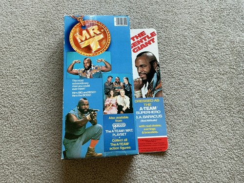 MR T Action Figure NIB 1983 Galoob 12" BA Baracus Clubber Lang A-Team - Picture 2 of 4