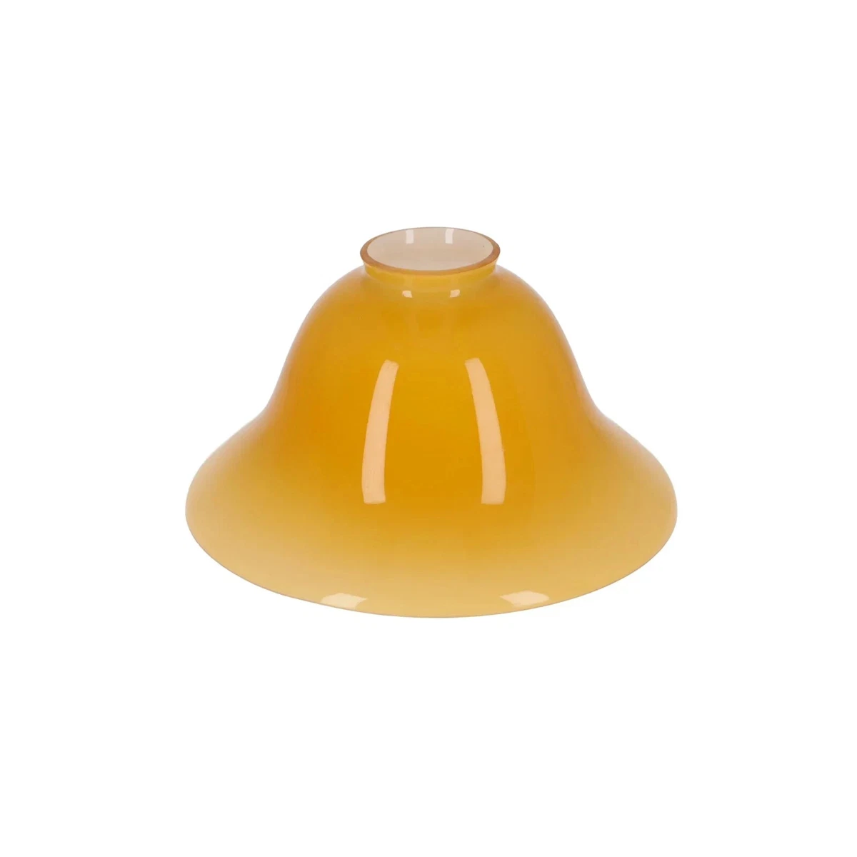 2 Housses Décoratives Jaunes En Verre Pour Ampoules G9 - Forme Bougie, Marque Bell