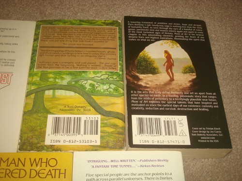 Piers Anthony 9 Book LOT Fantasy Tor Avon Del Rey Ace Xanth Night Mare Magic - Bild 12 von 12