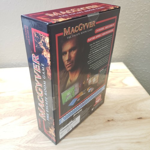 MacGyver: The Escape Room Game by Pressman, 2018 (BRAND NEW, SEALED) - Picture 6 of 6