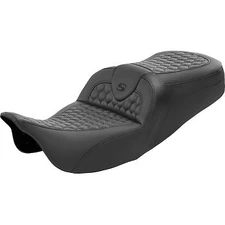 Saddlemen 808-07B-189 Roadsofa Seat Honeycomb Stitch for 08-23 Touring