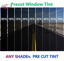 PreCut All Sides + Rear Window Film Any Tint Shade % For All BMW 3 series Glass