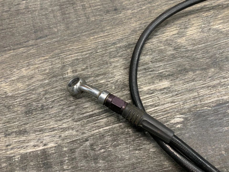 Tubo de manguera de freno delantero Harley Davidson Dyna Low Rider 2001-2005 FXDL Dyna Foto 2 de 3