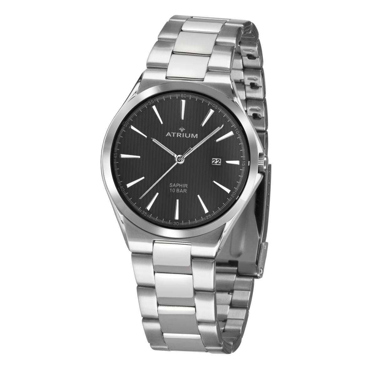 Atrium Men's Watch Wristwatch Stainless Steel Analog Quartz A33-31