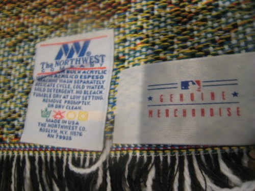 Northwest Co. Throw Blanket Sammy Sosa Chicago Cubs NEW Tapestry Made USA - Picture 8 of 10