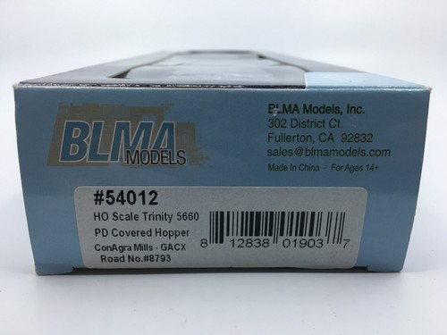 HO BLMA Models 54012 Conagra Mills Trinity 5660 PD Covered Hopper GACX #8793 - Picture 9 of 9