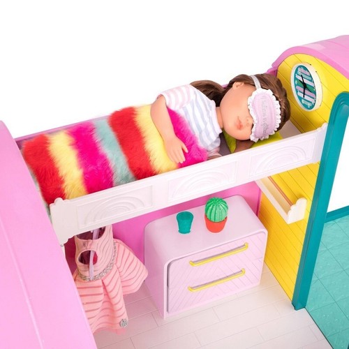 Glitter Girls Caravan Home Dollhouse & Furniture Playset for 14" Dolls - Picture 4 of 8
