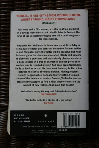 The Fifth Woman – Henning Mankell - Picture 2 of 2