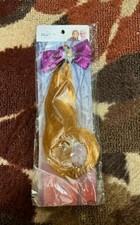  Disney Ana Anna Frozen Ponytailer Ponytail with Purple Sequin Bow Faux Hair