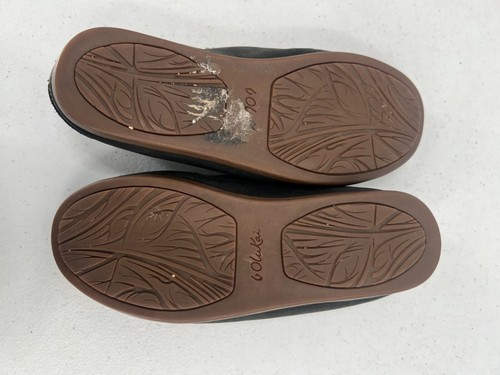 Olukai Women US Size 6 Black Ohea Nubuck Loafers Casual Slip-On Shoes - Bild 6 von 10