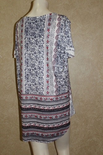Style & Co NEW Women Embellished T-Shirt Top Floral Print Size S NWT _ B10E3 - Picture 2 of 6