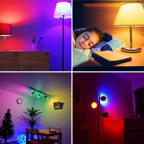 RGB LED Light Bulb 16 Colour Changing Remote Controlled Bayonet Screw Party Lamp - Picture 8 of 13