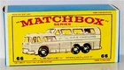 Matchbox Lesney No 66 GREYHOUND BUS Empty Repro E style Box..