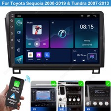 4GB 64GB For Toyota Tundra 2007-2013 Sequoia 2008-2019 Carplay Car Stereo Radio
