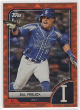 2023 Topps World Baseball Classic Orange Cracked Ice #55 Sal Frelick /25