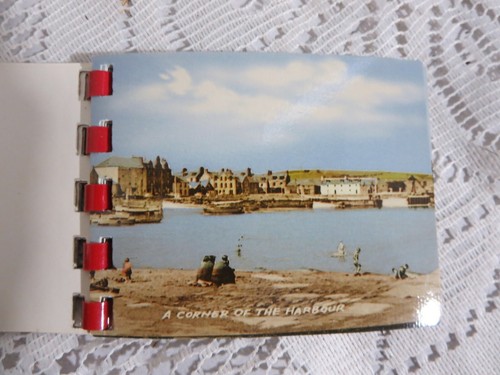Vintage Stonehaven Scotland Souvenir 12 Coloured Snapshots Booklet - Picture 5 of 12