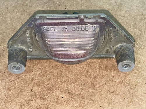 Corvette rear tag license plate light GM OEM 88 89 90 91 92 93 94 95 96 - Picture 2 of 3
