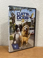 Cats & Dogs 3 Paws Unite (DVD, 2020) George Lopez Max Greenfield SEALED SEE PICS